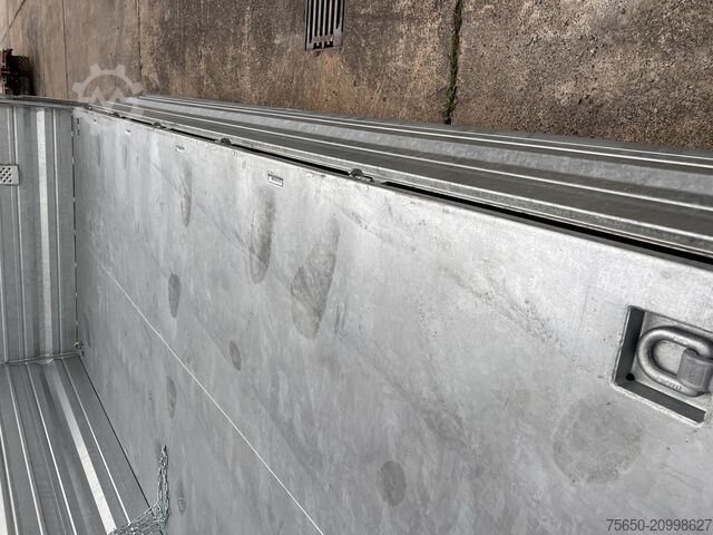 Remorcă basculantă Möslein TTD 19 AB  19 t Tandem 3 Seiten Kipper TiefladerAufsatzbordwänden-- Neufahrzeug --