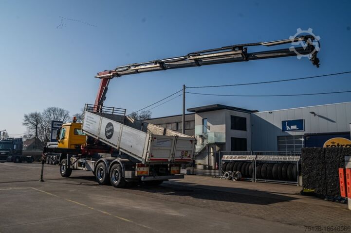 Wywrotka z dźwigiem MERCEDES ACTROS 3344 K-MP3+FASSI F245