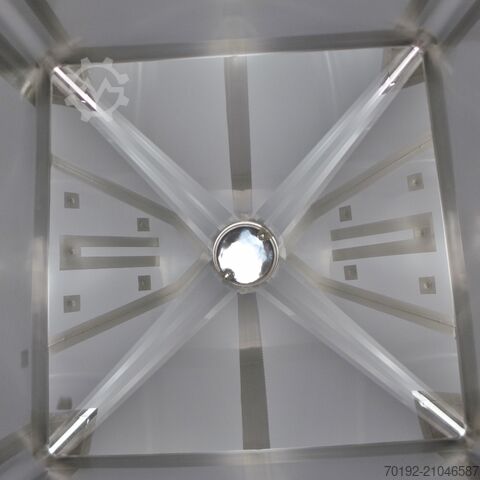 Kontejner na volně ložené látky o objemu 2000 litrů vyrobený z materiálu V2A Thielmann (UCON) 8989