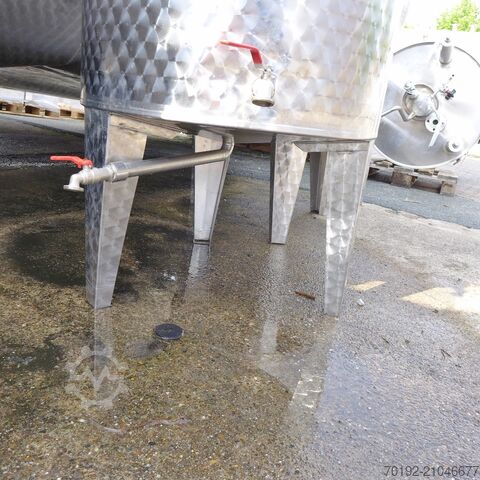 Kontainer 300 liter dari V2A (baja tahan karat)  8858