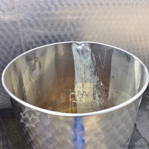 Kontainer 300 liter dari V2A (baja tahan karat)  8858