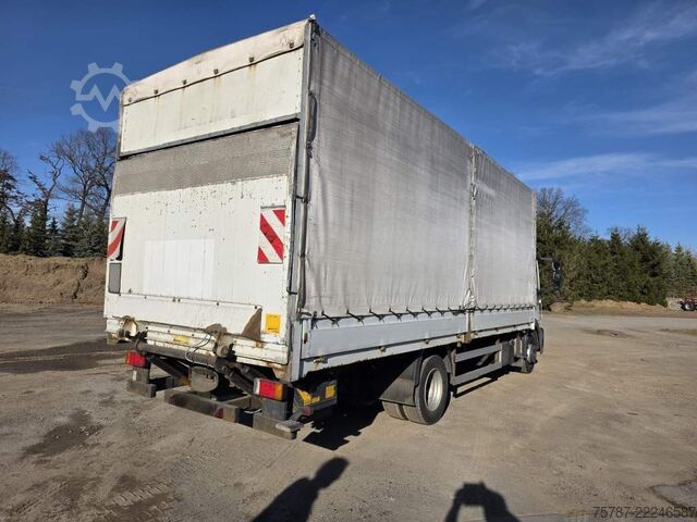 Planbil med presenning IVECO 120E25 Pritsche&Plane,Ladebordwand 1,5 To