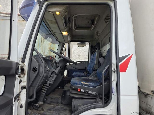 Planbil med presenning IVECO 120E25 Pritsche&Plane,Ladebordwand 1,5 To