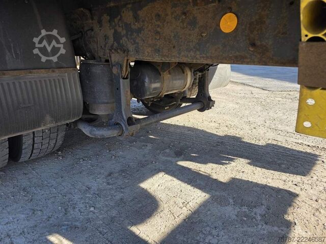 Planbil med presenning IVECO 120E25 Pritsche&Plane,Ladebordwand 1,5 To