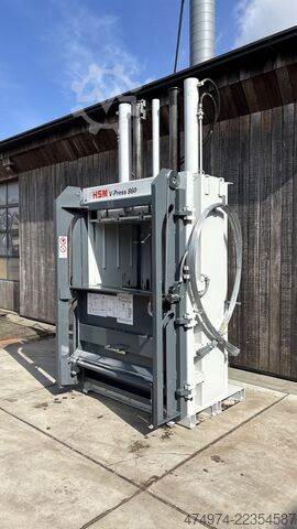 Ballenpresse, Abfallpresse, Abfallverarbeitung HSM V-Press 860
