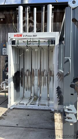 Ballenpresse, Abfallpresse, Abfallverarbeitung HSM V-Press 860