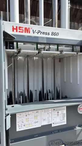 Ballenpresse, Abfallpresse, Abfallverarbeitung HSM V-Press 860