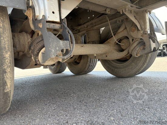 Semi-reboque basculante MENCI MENCI KASTENMULDE SL740R,  GETREIDESCHIEBER, LIFTACHSE