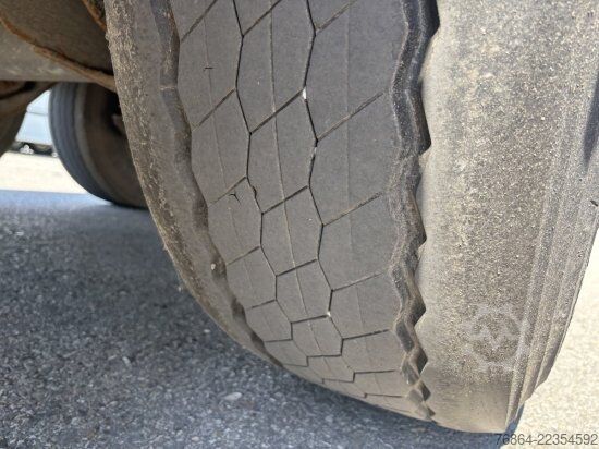 Semi-reboque basculante MENCI MENCI KASTENMULDE SL740R,  GETREIDESCHIEBER, LIFTACHSE