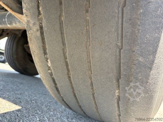 Semi-reboque basculante MENCI MENCI KASTENMULDE SL740R,  GETREIDESCHIEBER, LIFTACHSE