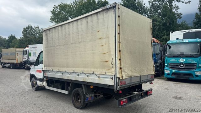 Dodávka s plachtovou bočnicou IVECO Daily 50C17 L Pritsche Plane Bj 2012
