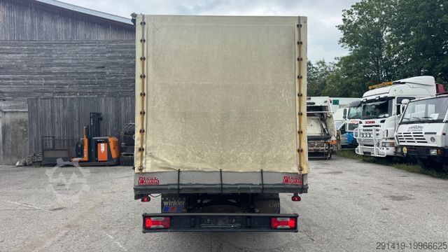 Dodávka s plachtovou bočnicou IVECO Daily 50C17 L Pritsche Plane Bj 2012