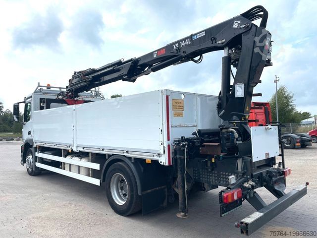 Dizalica na kamionu MERCEDES-BENZ 1835 Antos / 6m Pritsche / HIAB 144 DLS-3 Pro