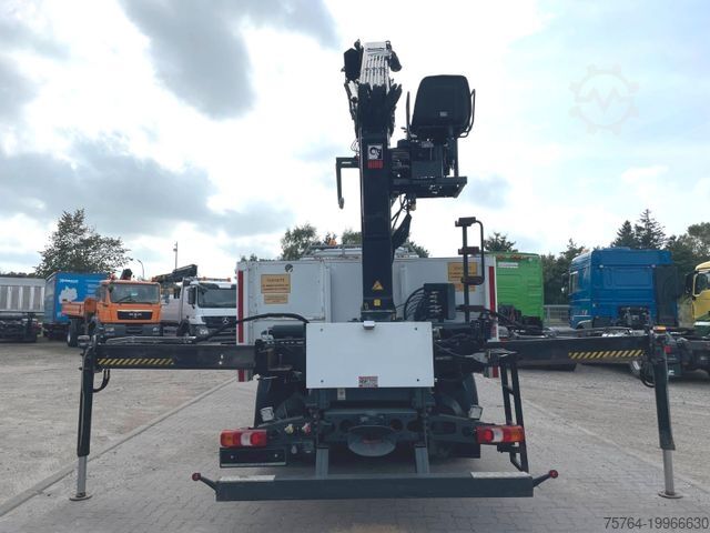 Dizalica na kamionu MERCEDES-BENZ 1835 Antos / 6m Pritsche / HIAB 144 DLS-3 Pro