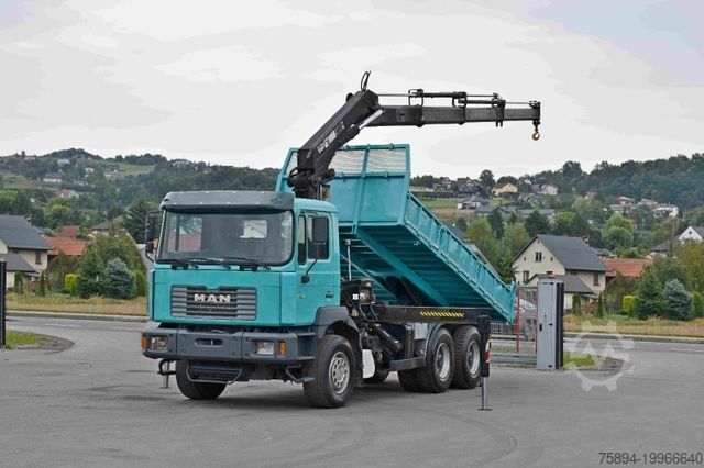 Кран, монтиран на камион MAN 27-314 * HIAB 220 C - 3 + FUNK * 6x4