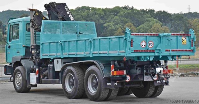 Кран, монтиран на камион MAN 27-314 * HIAB 220 C - 3 + FUNK * 6x4