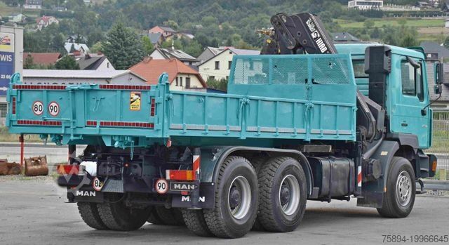 Самосвален камион MAN 27-314 * HIAB 220 C - 3 + FUNK * 6x4