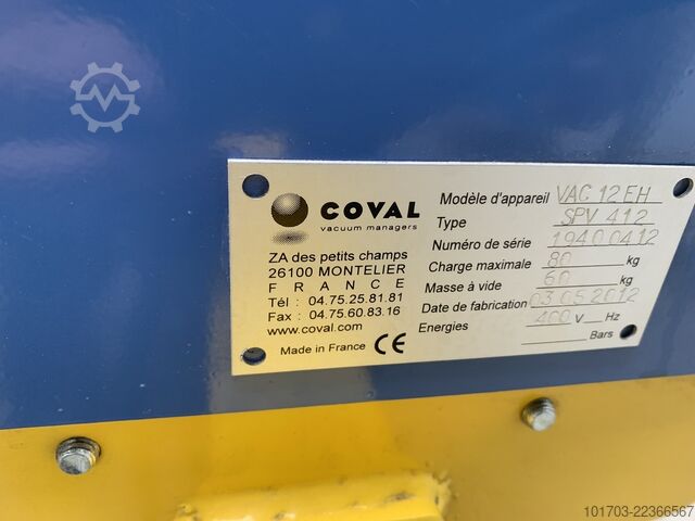 Vakuumski uređaj za podizanje COVAL VAC 12 FH