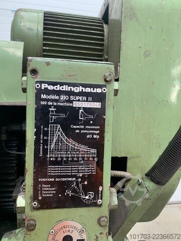 Cesoia/Punzonatrice Peddinghaus 210 Super 11