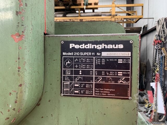 Cesoia/Punzonatrice Peddinghaus 210 Super 11