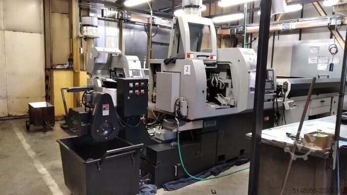 Torno automático HANWHA XP32S + dopravník třísek