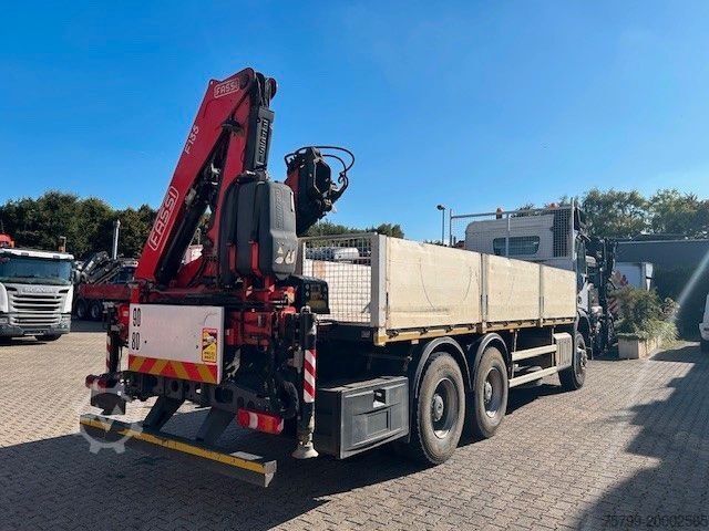 Gru montata su autocarro MERCEDES-BENZ 2636 Pritsche + Fassi F135 Kran 6x4 Blatt-Blatt