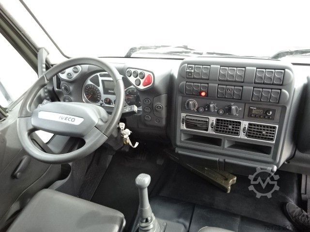 Камион платформа с брезент IVECO EuroCargo 140E E24 4x4 Ladebordwand