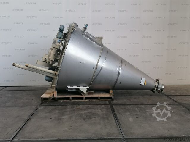 Hosokawa Nauta DBXE-1800 R/S - Conical mixer