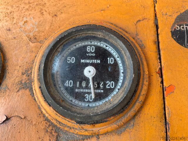 Veihøvel Frisch Grader 50D / 10.752h / 1963