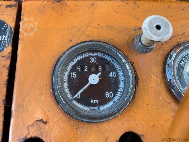 Veihøvel Frisch Grader 50D / 10.752h / 1963