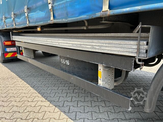 Открытый полуприцеп с тентом SCHMITZ CARGOBULL S01 / Rahmen Verzinkt