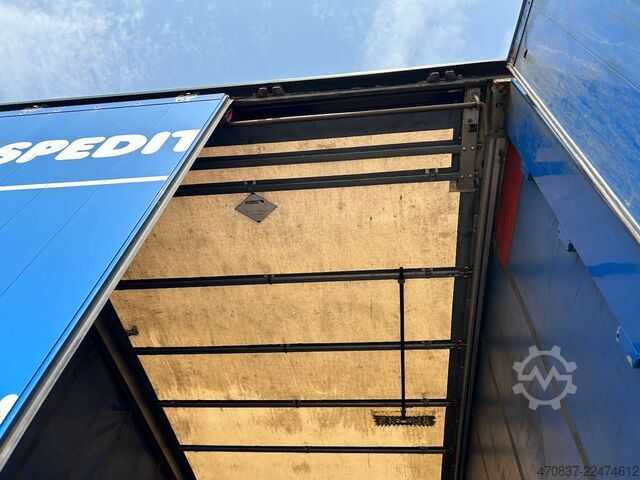 Открытый полуприцеп с тентом SCHMITZ CARGOBULL S01 / Rahmen Verzinkt