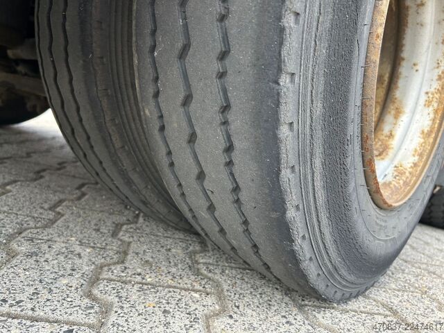 Semirremolque de plataforma baja FAYMONVILLE F-S43-1ABA / hydr. Hubbed / Funk / Seilwinde