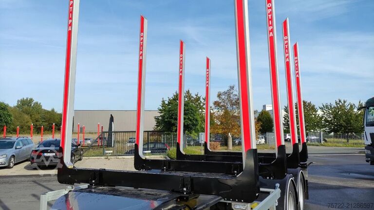 Timber transporter PAVIC ZHTA 18 56Z 22,5" 2-Achs Tandem Schemel SOFORT!...