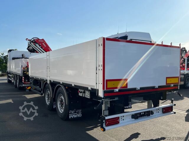 Loading platform PAVIC TBPA18-66E TANDEM BAUSTOFF ANHÄNGER TBPA 18-66E...