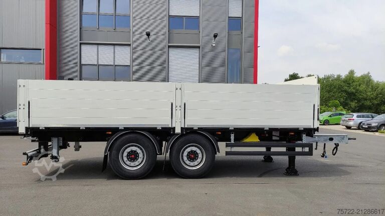 Loading platform PAVIC TBPA18-66E TANDEM BAUSTOFF ANHÄNGER TBPA 18-66E...