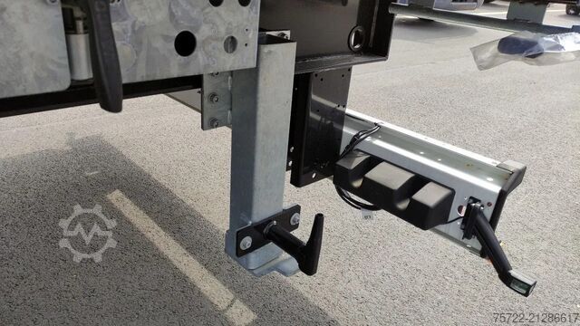 Platforma de încărcare PAVIC TBPA 18-66E Tandem Baustoff Anhänger