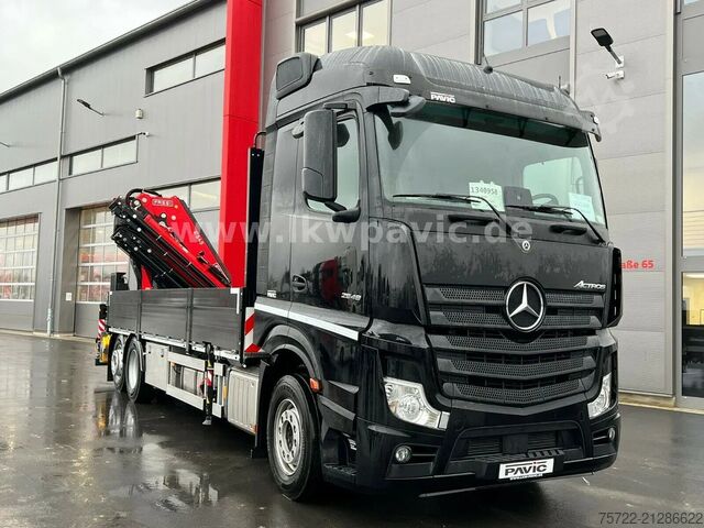 Container transportation Mercedes-Benz Actros 2548 6x2 Containerpritsche Fassi F545RA...