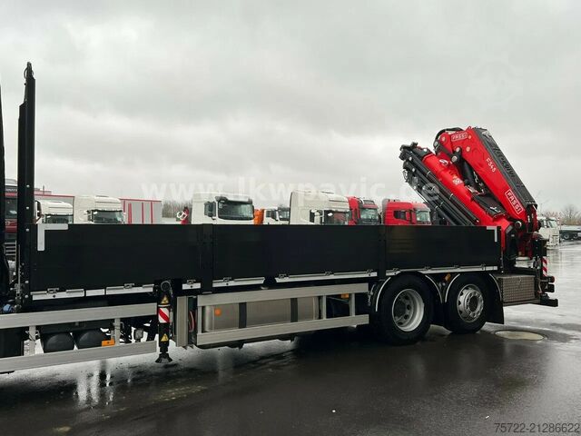 Container transportation Mercedes-Benz Actros 2548 6x2 Containerpritsche Fassi F545RA...