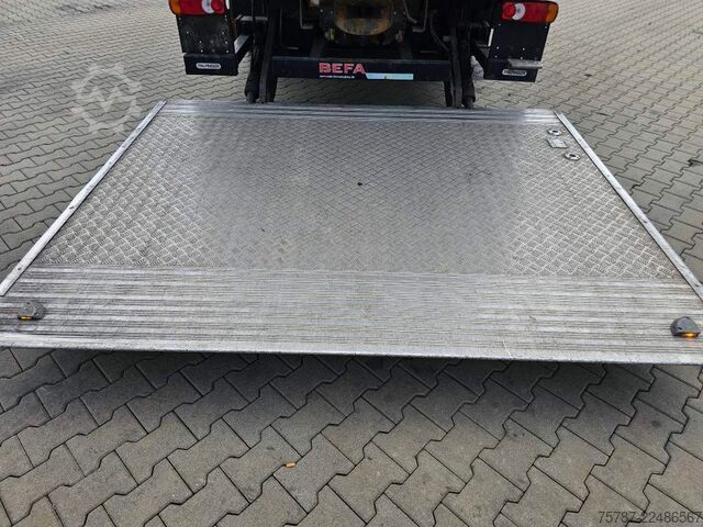 Camión plataforma con toldo DAF DAF CF 310 Space Cab, Gardine, Ladebordwand 1,5
