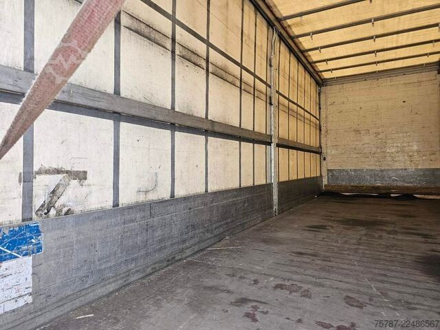 Camión plataforma con toldo DAF DAF CF 310 Space Cab, Gardine, Ladebordwand 1,5