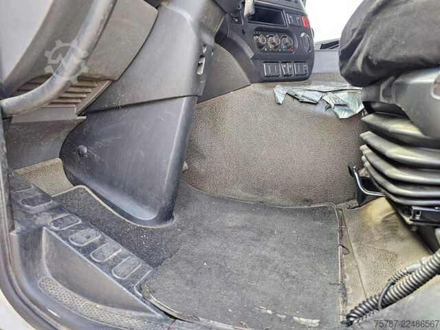 Camión plataforma con toldo DAF DAF CF 310 Space Cab, Gardine, Ladebordwand 1,5
