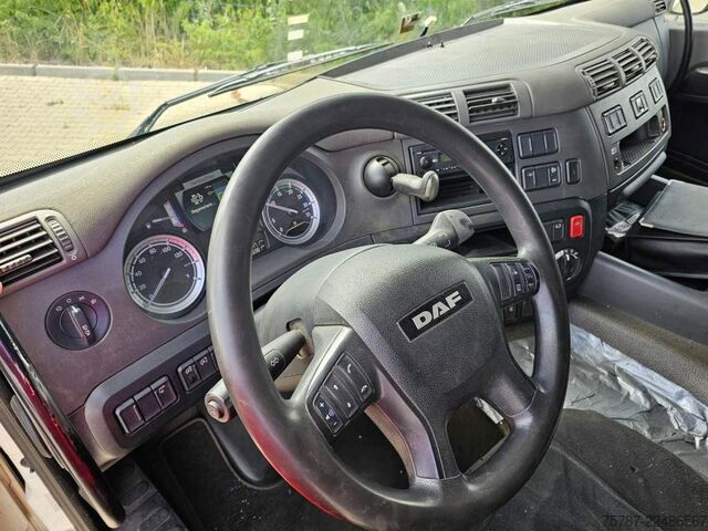 Camión plataforma con toldo DAF DAF CF 310 Space Cab, Gardine, Ladebordwand 1,5