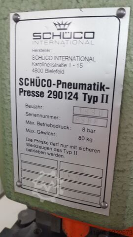 Hydropneumatisk stempel SCHÜCO 290 124 II