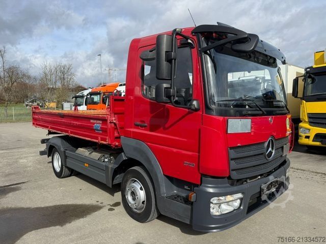 Furgon me tre anë me kiper MERCEDES-BENZ ATEGO 818 K Kipper MEILLER 3-Seiten*KLIMA+AHK