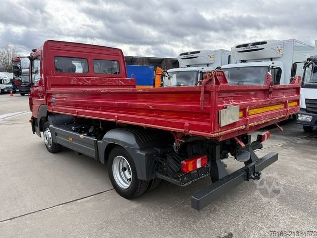 Furgon me tre anë me kiper MERCEDES-BENZ ATEGO 818 K Kipper MEILLER 3-Seiten*KLIMA+AHK