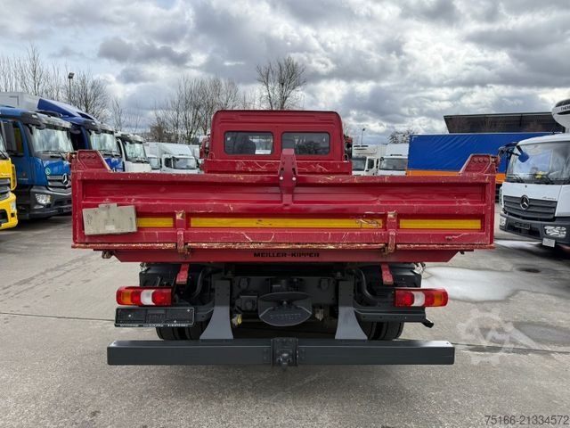 Furgon me tre anë me kiper MERCEDES-BENZ ATEGO 818 K Kipper MEILLER 3-Seiten*KLIMA+AHK
