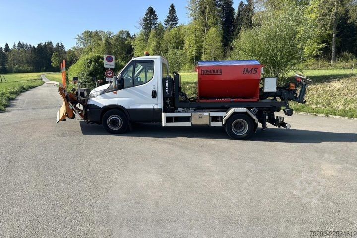 Tovornjak s kavljem za kontejnerje Iveco 70C17 Haken / Kehricht / WD