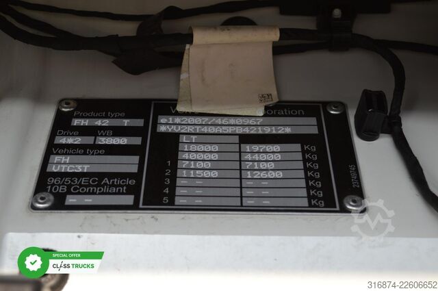Unit traktor standar VOLVO FH 500 Globetrotter XL Varios