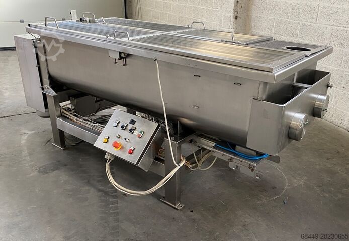 Pasta mixer twin shaft paddle mixer 900L Dominioni dubbele peddelmenger 900 L. Type ID 900